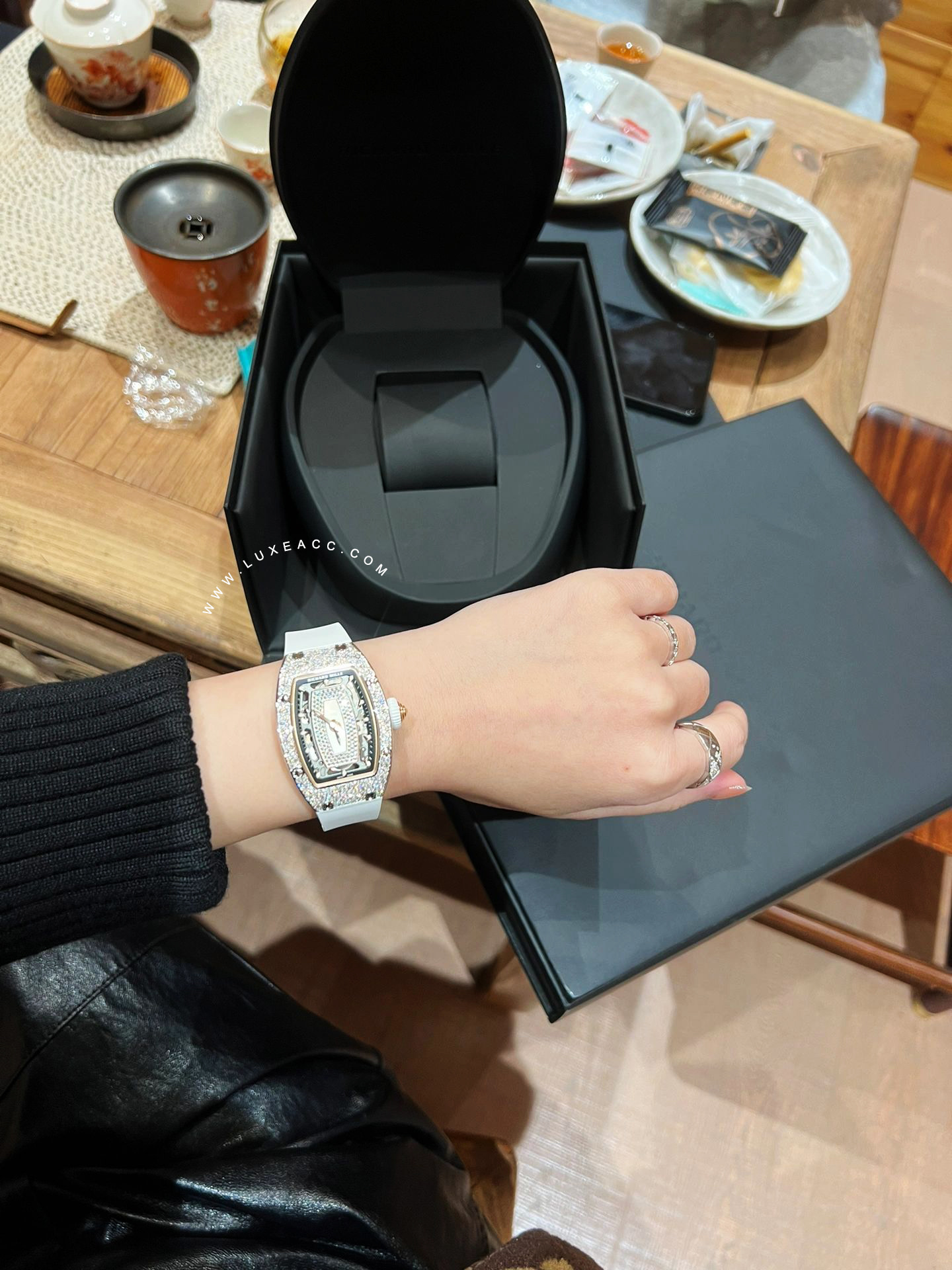Richard Mille Ladies Collection RM 07 01 DARK NIGHT Watch.∥ 1